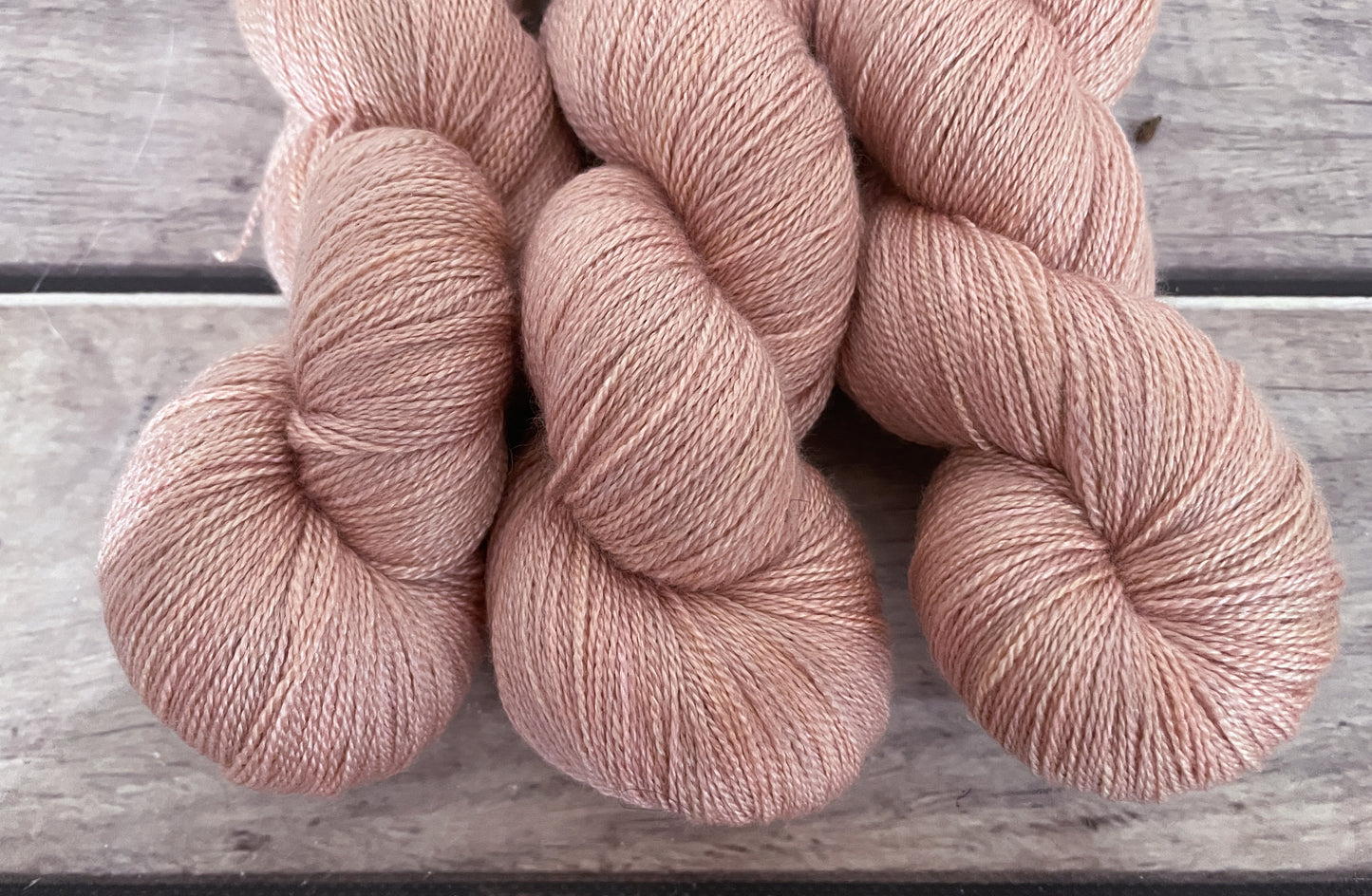 Rose Gold - Merino/silk - 2 Ply - Jasmin