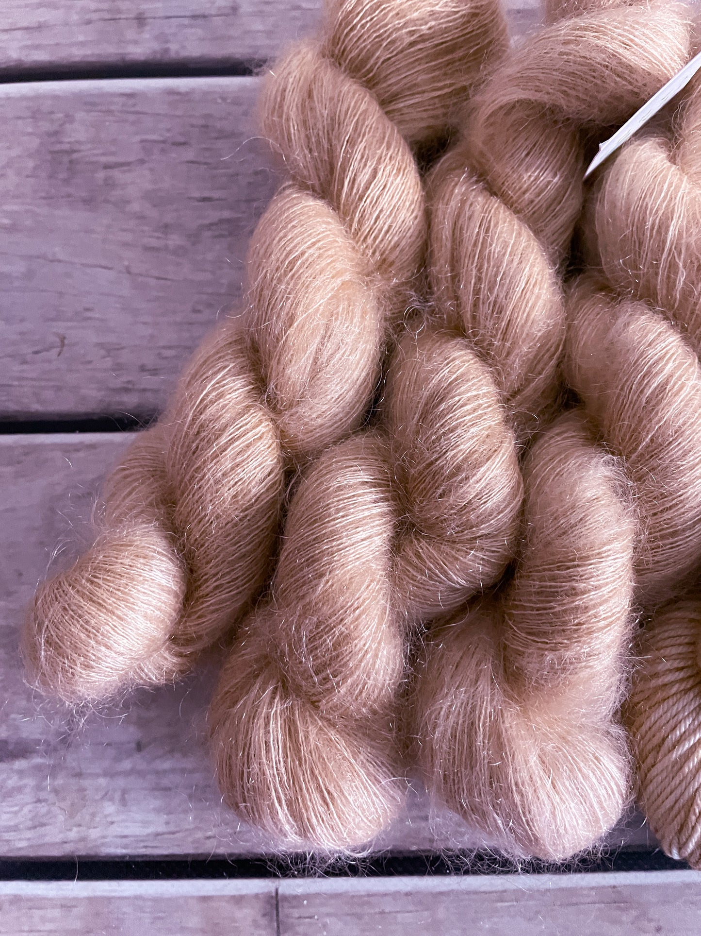 August colour of the Month - Dyed to order - Pale Gold