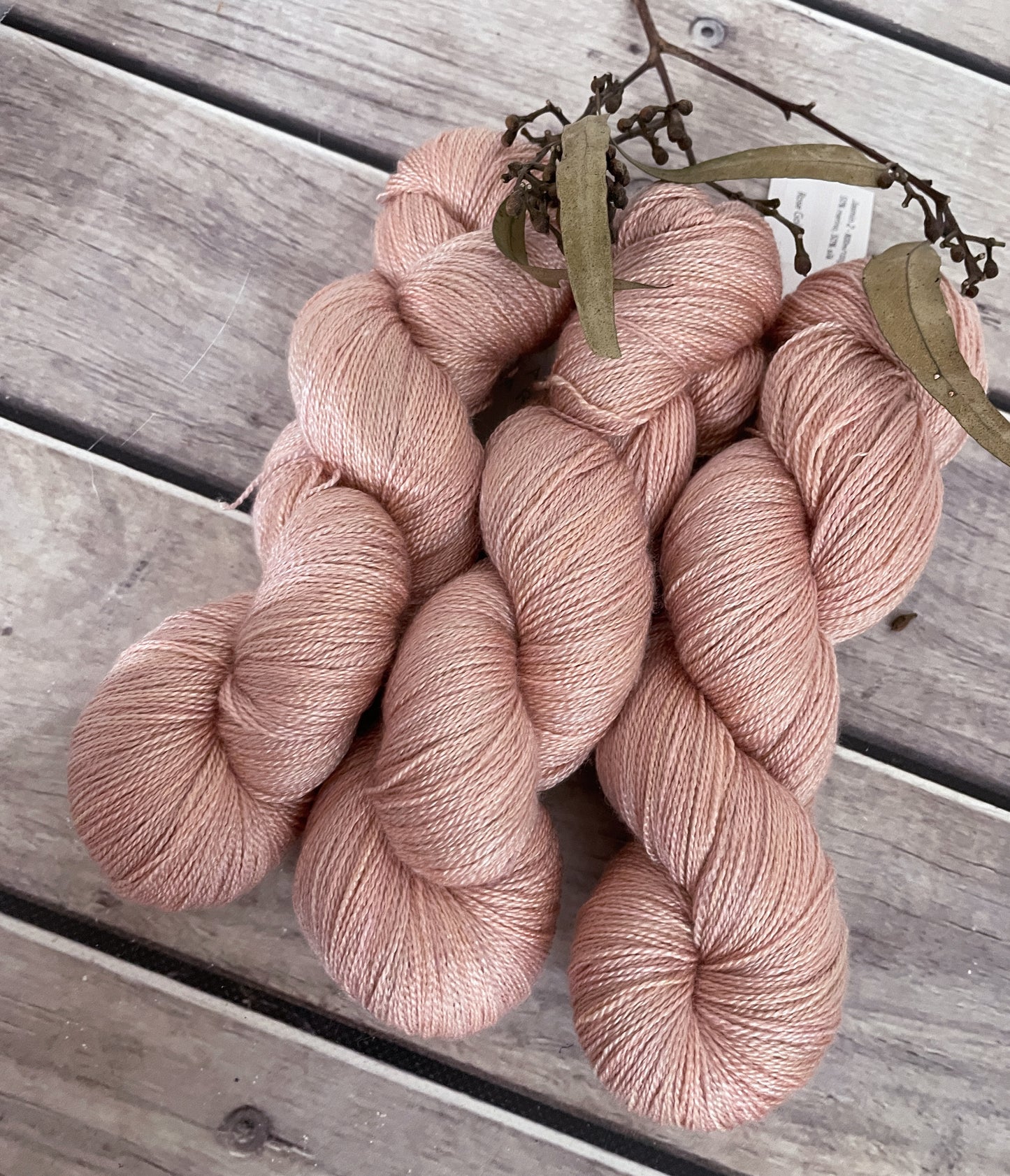 Rose Gold - Merino/silk - 2 Ply - Jasmin