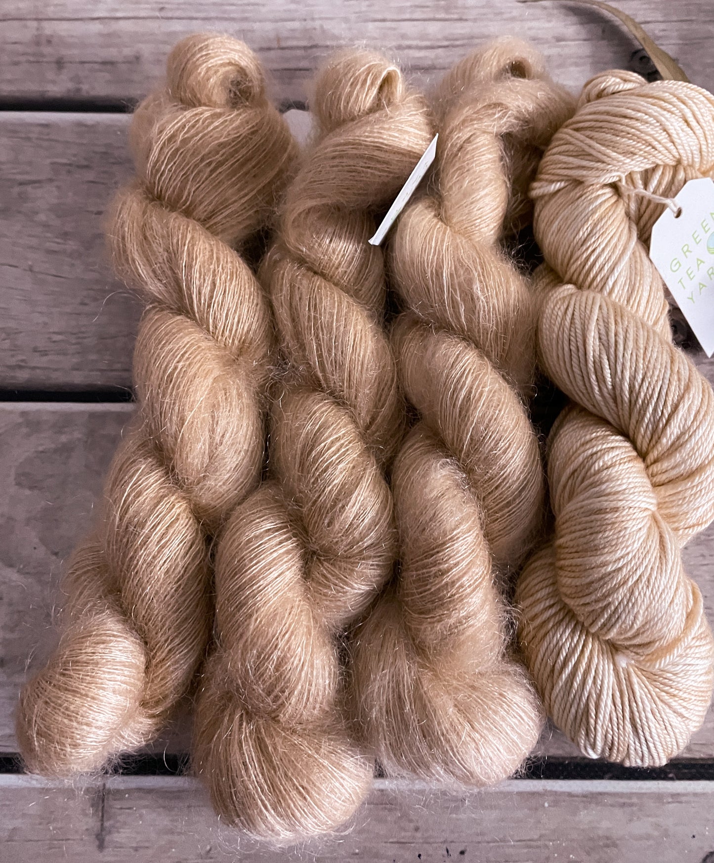 August colour of the Month - Dyed to order - Pale Gold