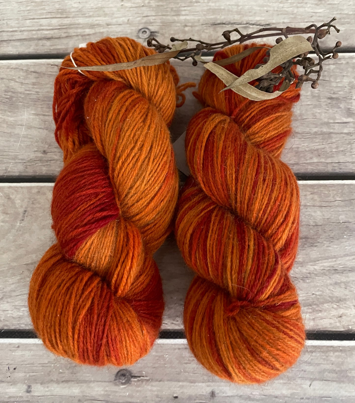 Tamarind Sunset - merino/possom - 4 ply - Kawa Kawa (Copy)