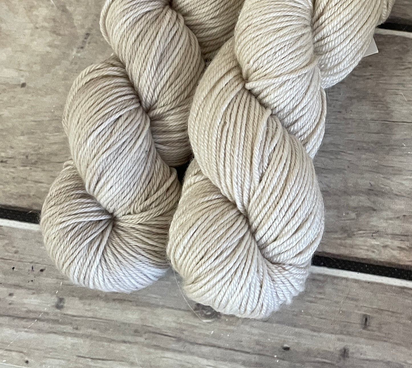 Sown Oats - on 8 ply merino and nylon sock yarn