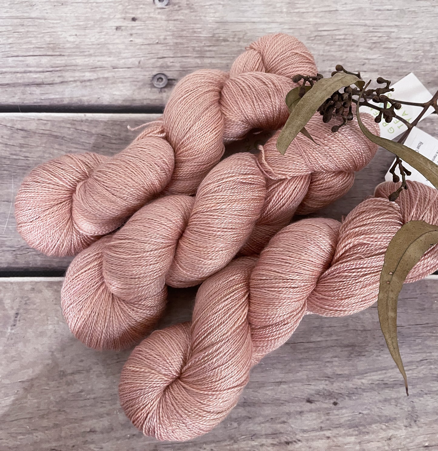 Rose Gold - Merino/silk - 2 Ply - Jasmin