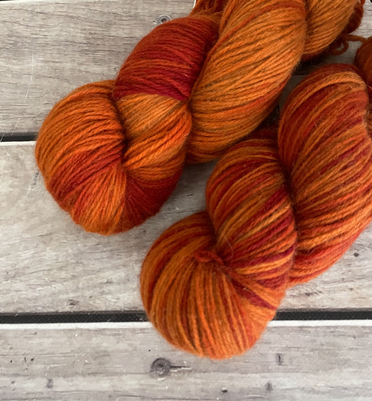 Tamarind Sunset - merino/possom - 4 ply - Kawa Kawa (Copy)