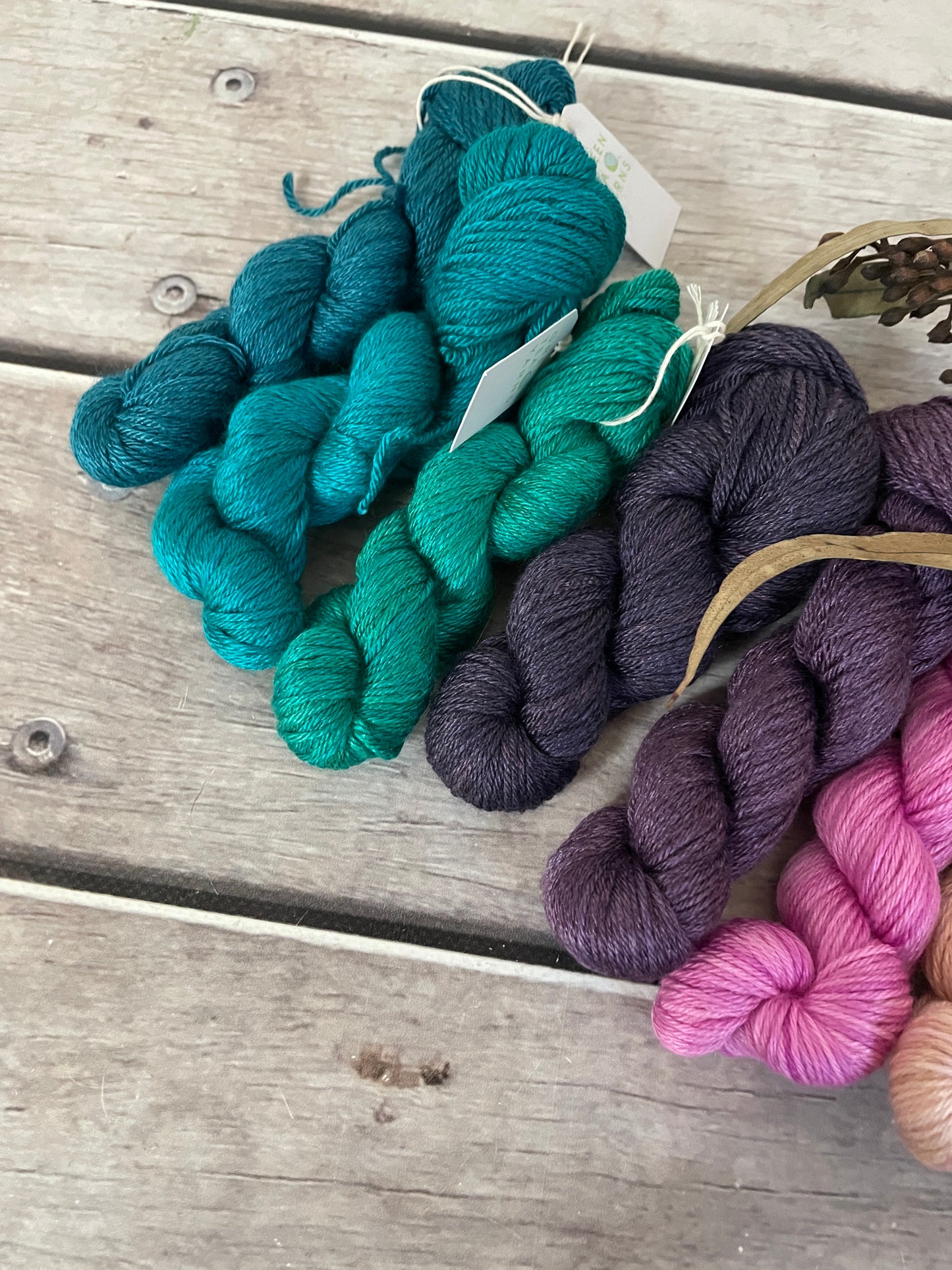 English Garden mini skein sets - Jasmin 4 - Kit 3