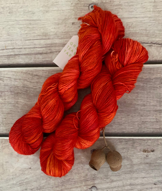 June colour of the Month - Dyed to order - Setting Sun