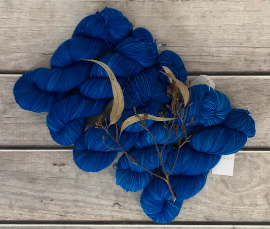 Azure - 4ply sock yarn in merino and nylon - Darjeeling