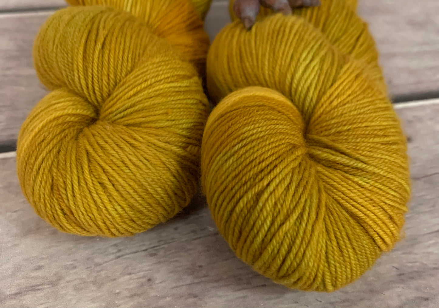 Silvereye Head - sock yarn in merino and nylon - Darjeeling