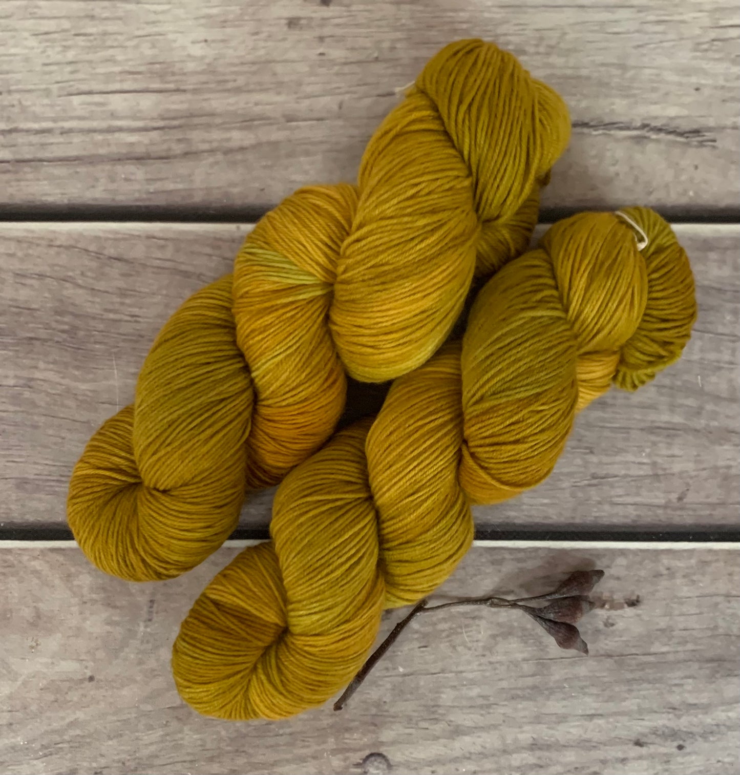 Silvereye Head - sock yarn in merino and nylon - Darjeeling