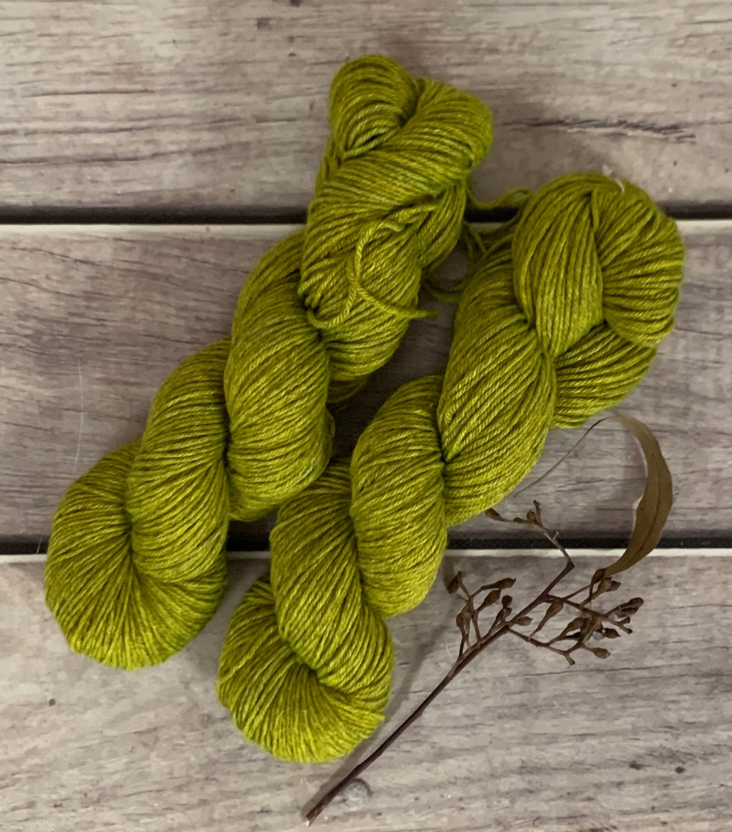 Lichen -  8 ply merino/silk/yak - Masala 8