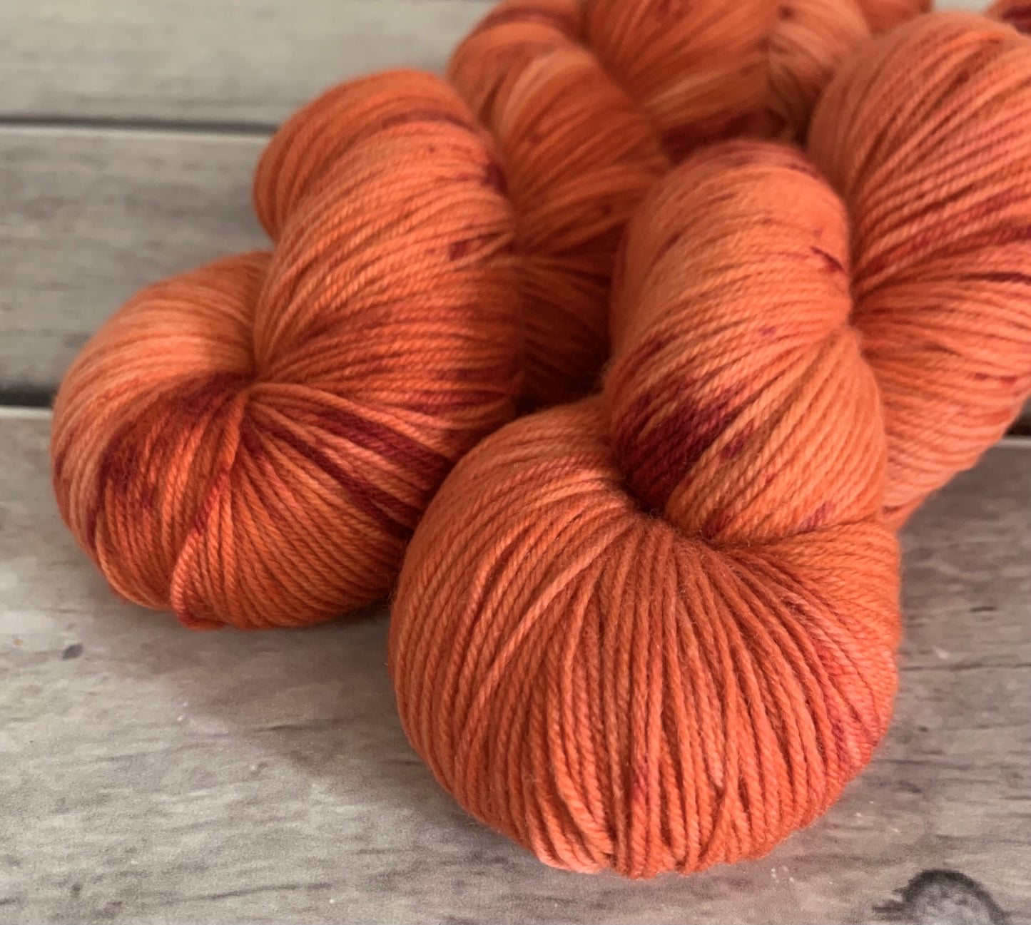 Paprika - sock yarn in merino and nylon - Darjeeling