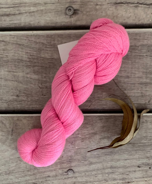 Pretty in Pink - 2 ply Silk and Merino - Sencha