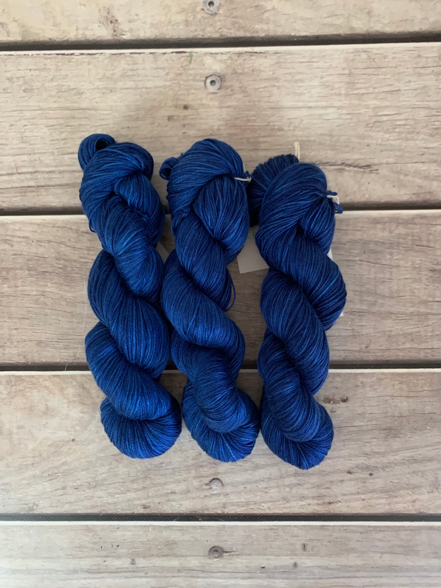 April Blues- 4 ply in Mulberry silk - Pekoe f