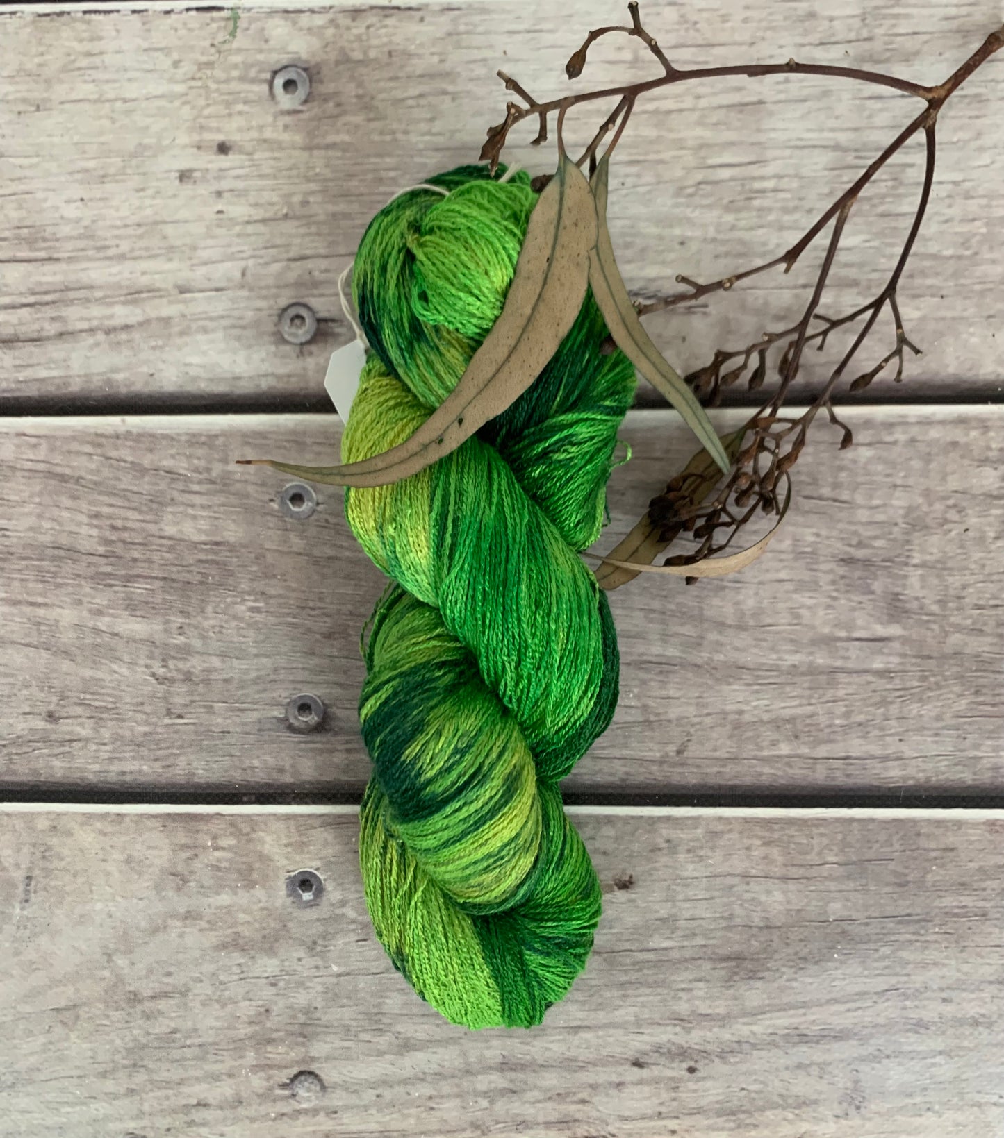 Pond Life - 1 Ply in Tussah Silk - Chai - 100gms