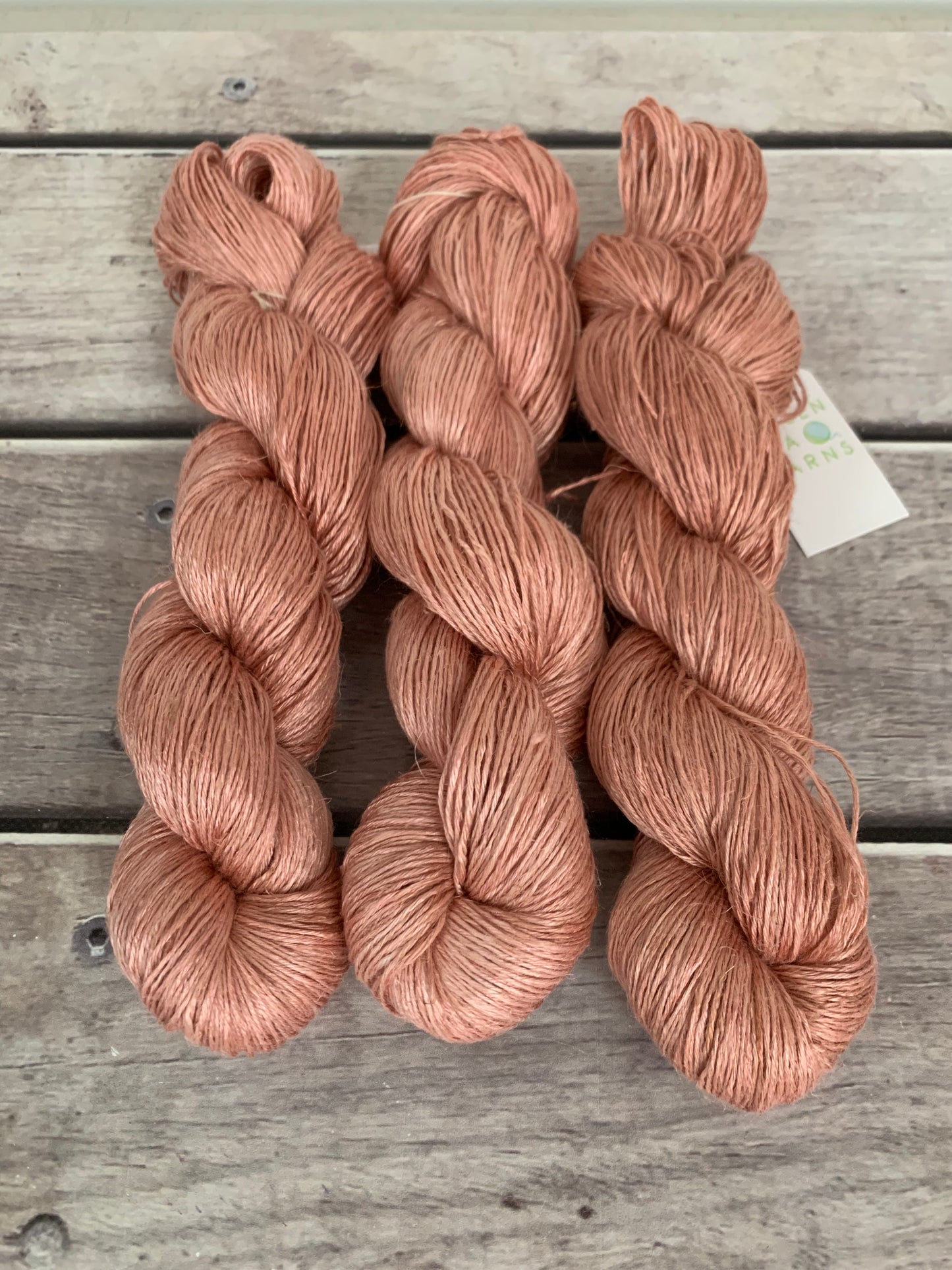 Sandlewood on Anise - silk and linen 4 ply