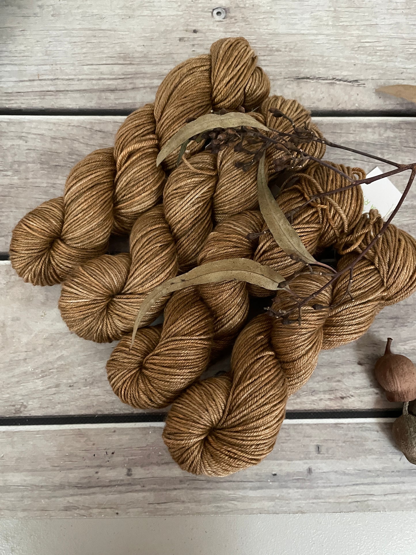 Bronze - 8 Ply - BFL and silk - Luschan DK