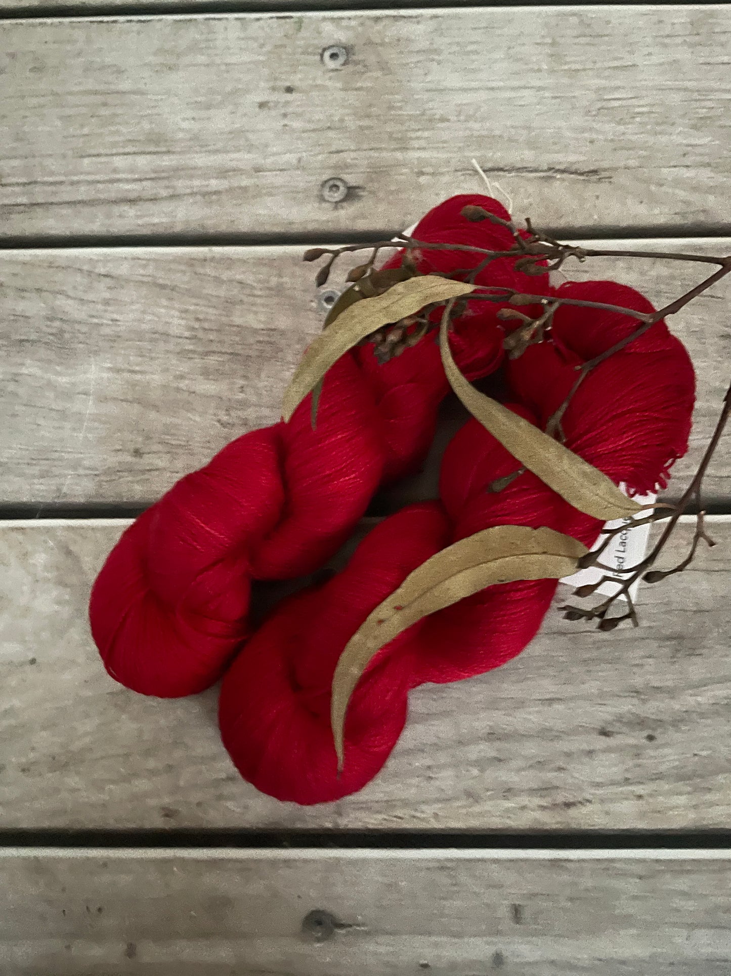 Red Lacquer - Merino/silk - 2 Ply - Jasmin