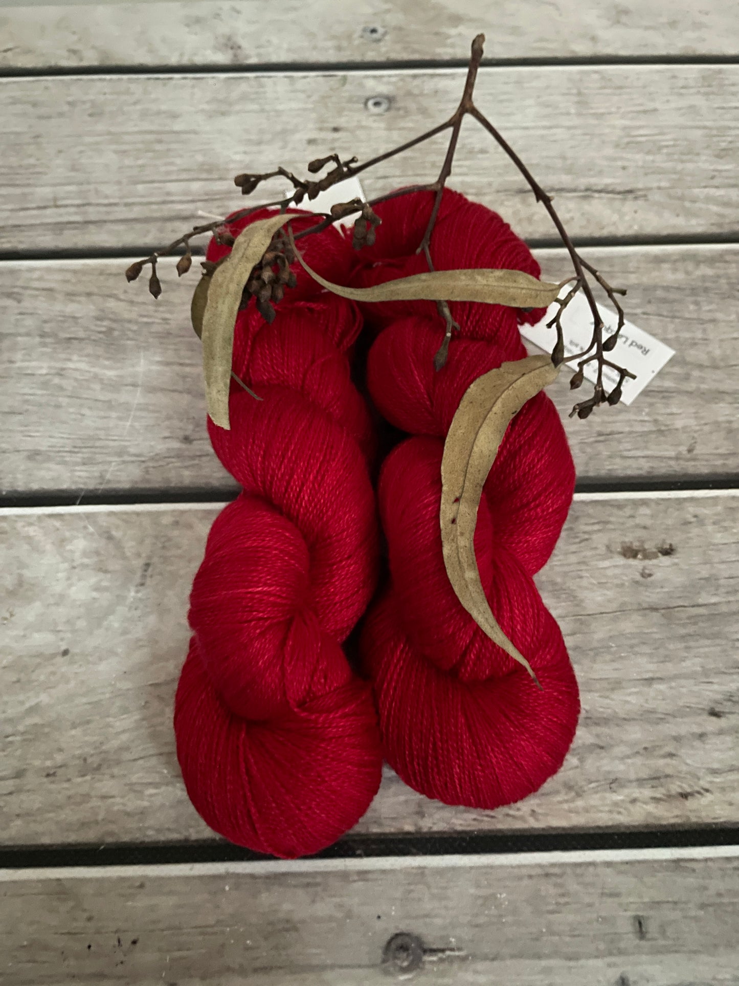 Red Lacquer - Merino/silk - 2 Ply - Jasmin