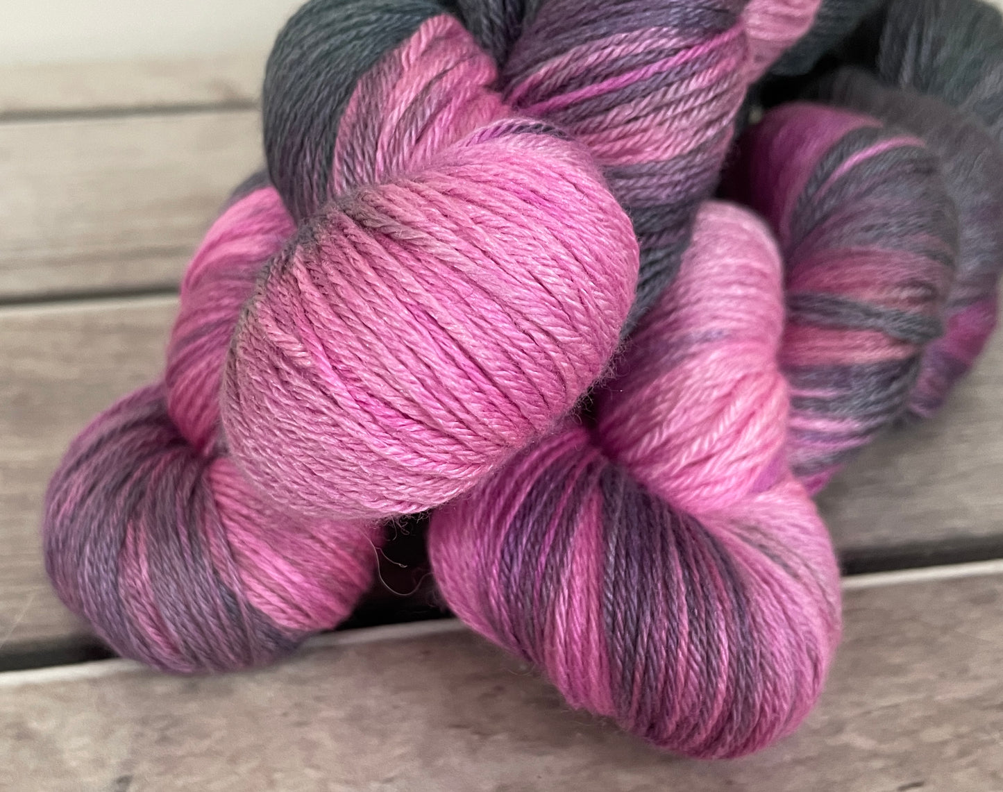 Rock Candy ooak - 4ply/fingering - silk and merino yarn - Jasmin 4