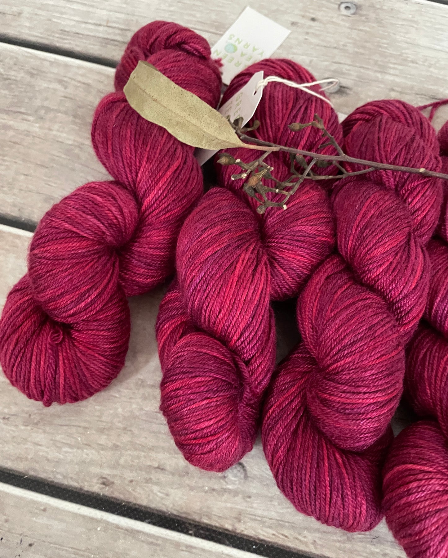 Bush Berries - merino/silk - Jasmin DK