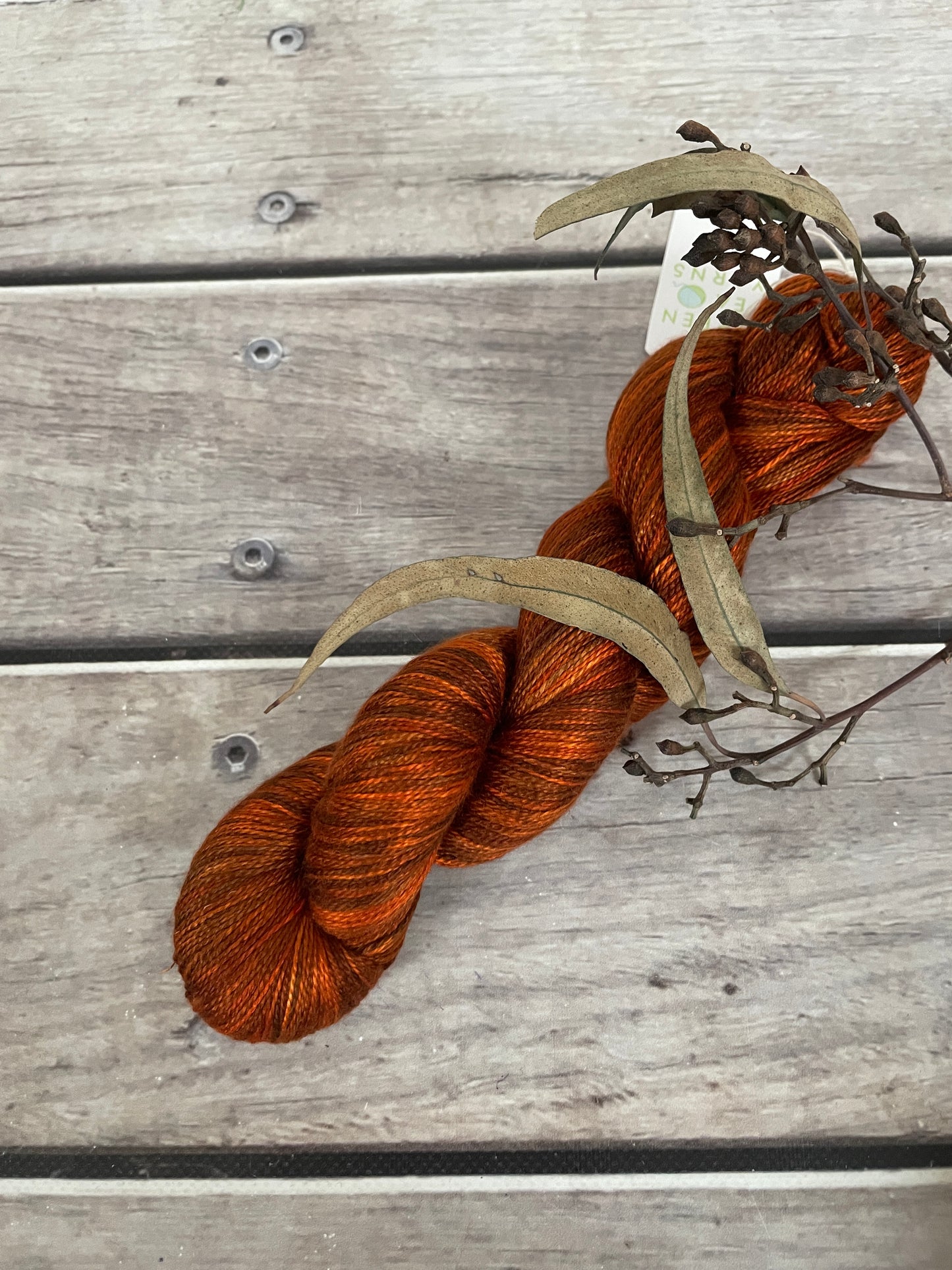 Woodend on Ginseng - 3 ply pure silk yarn