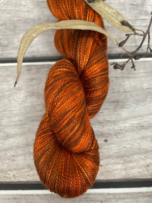 Woodend on Ginseng - 3 ply pure silk yarn