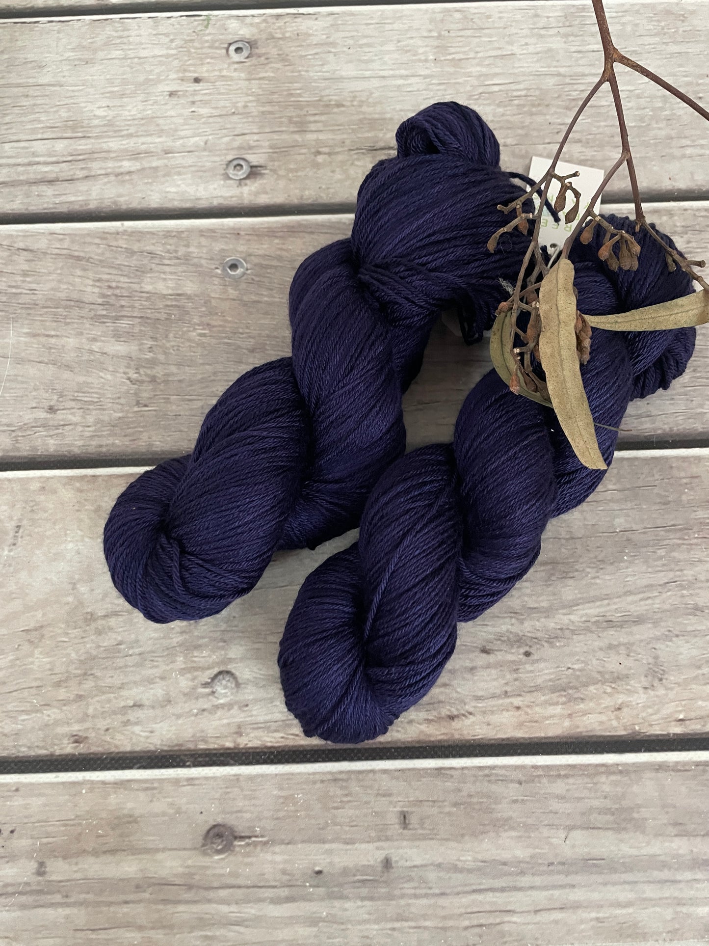 Percy's Purple - Merino/silk - 4 Ply - Jasmin4