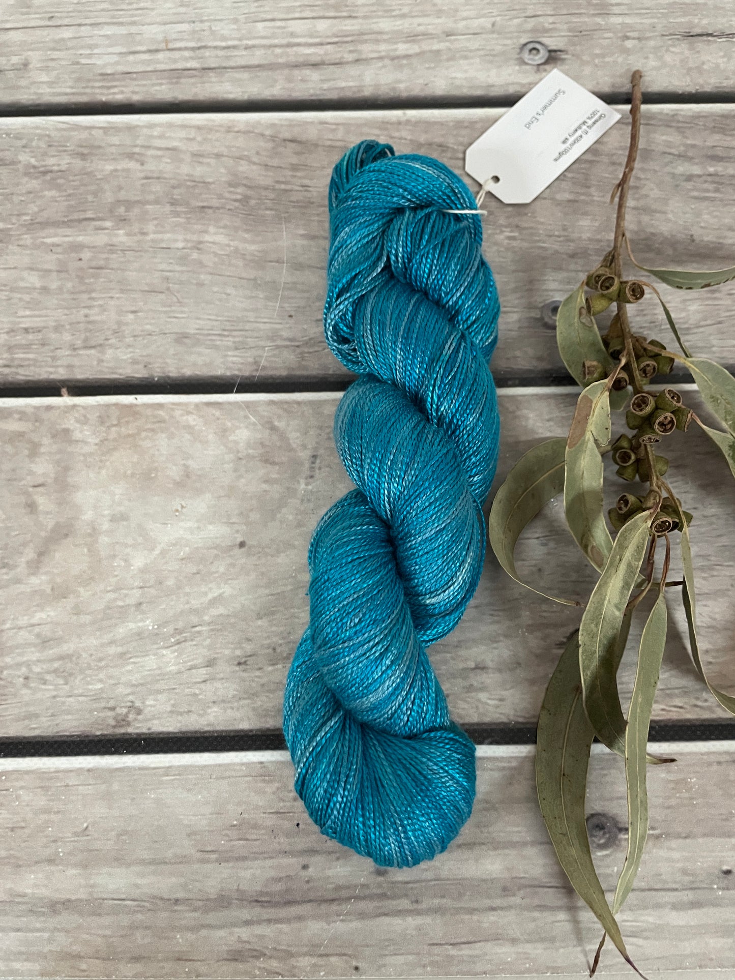 Summer's End - 4 ply silk  - Ginseng f