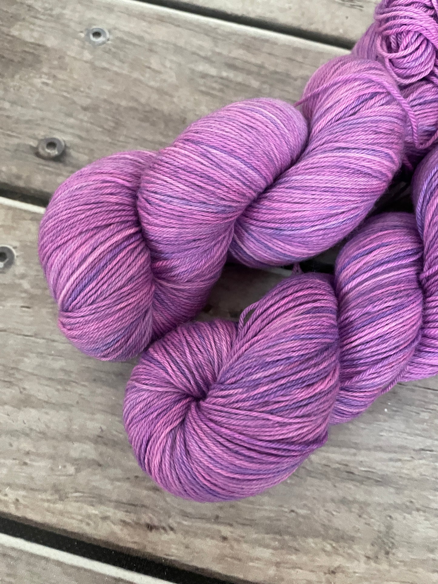 Shrinking Violets  - sock yarn in merino and nylon - Darjeeling