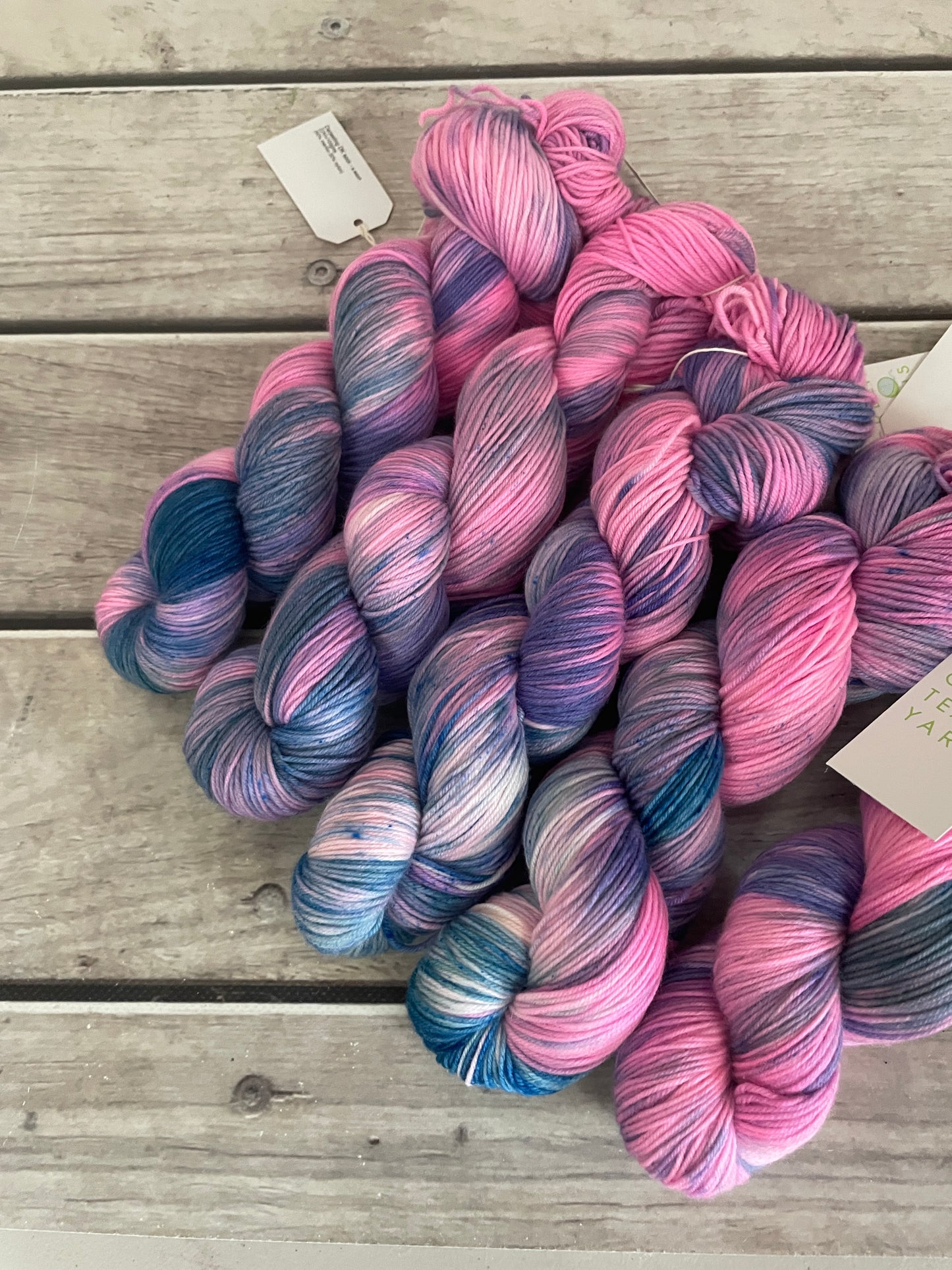 Barbie's Swim ooak - sock yarn in merino and nylon - Darjeeling