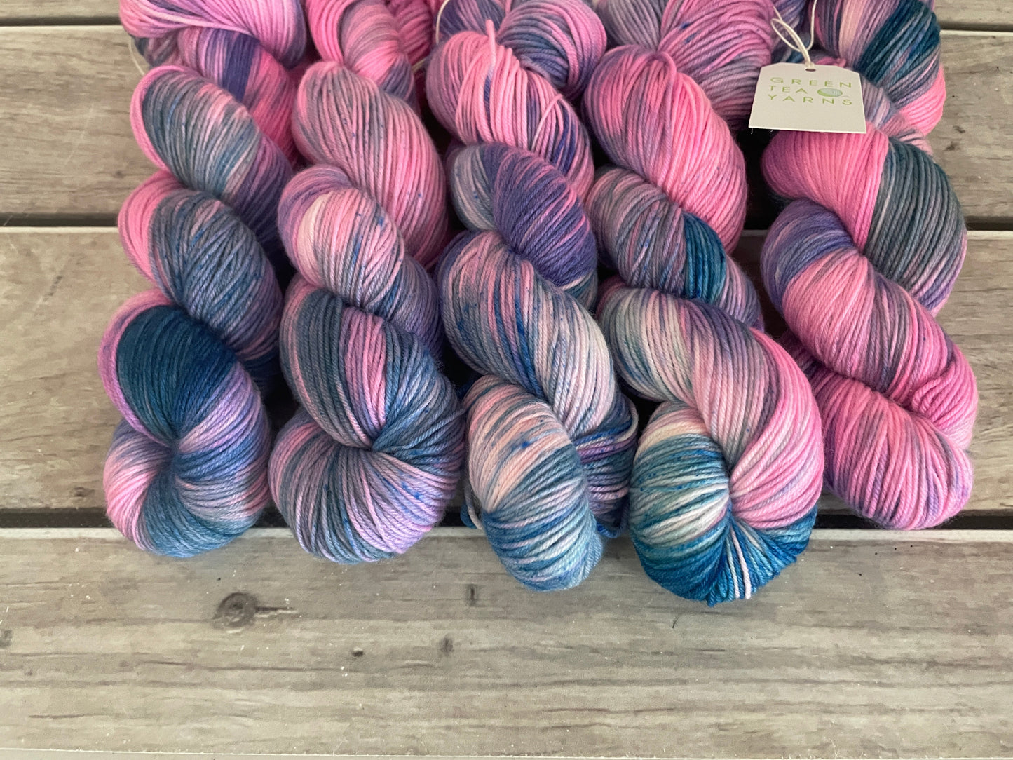 Barbie's Swim ooak - sock yarn in merino and nylon - Darjeeling