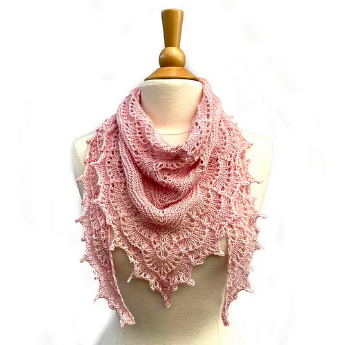 Knitting Pattern - Sherbet Fizz Shawl - Ambah O'Brien